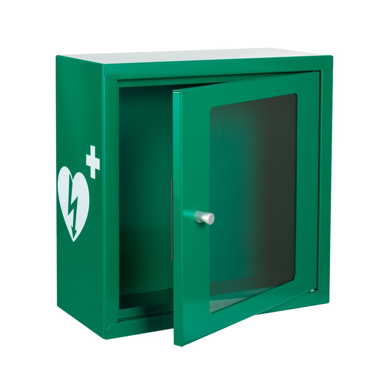 Szafka ASB na defibrylator AED Magnet Green, White (ASB1000) - obrazek 2