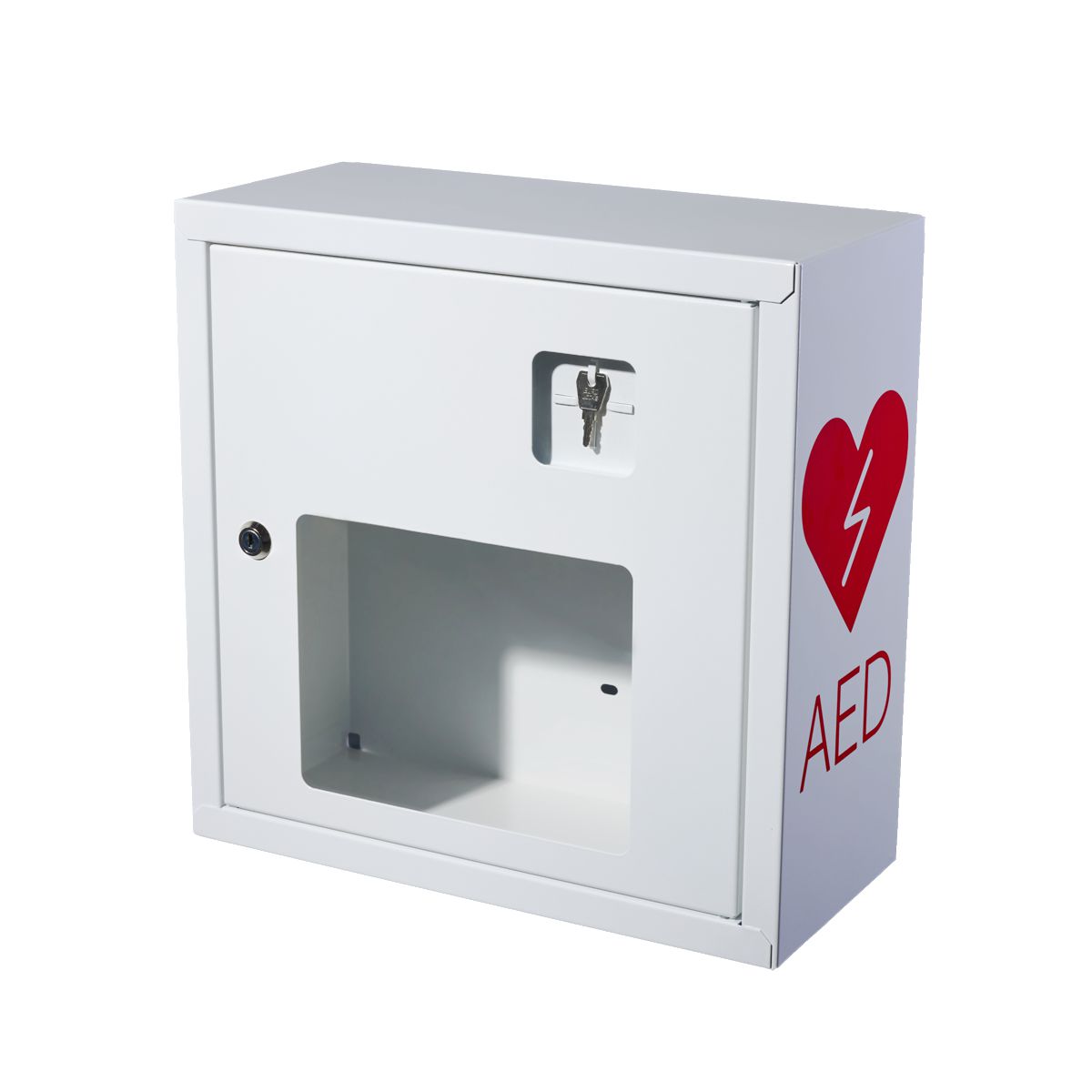 Szafka ASB na defibrylator AED Key-lock White, Red (ASB1001) - obrazek 3
