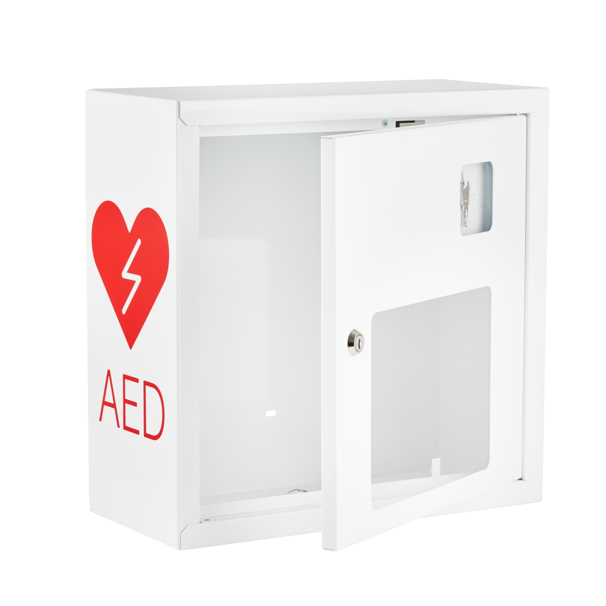 Szafka ASB na defibrylator AED Audio Key-lock White, Red (ASB1011) - obrazek 3